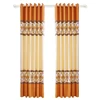 European Classical Curtain For Luxury Hotel Living Room Home Door Curtains