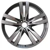 Best selling black machine face aluminum 20 22 inches 5x120 5x114 concave blank rims for cars