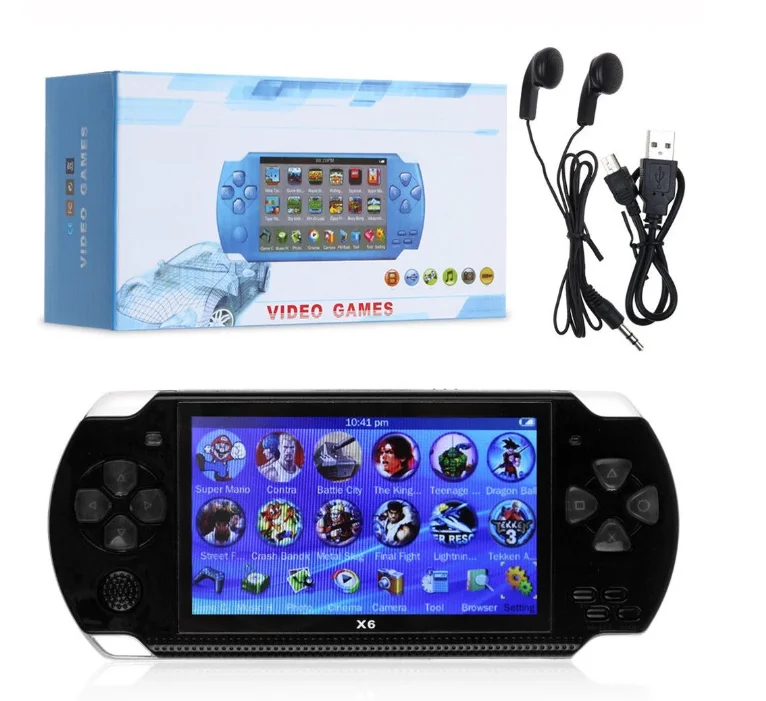 

x6 4.3 Inch Mini Console Game Retro Handheld Game Player TV Video Game Console