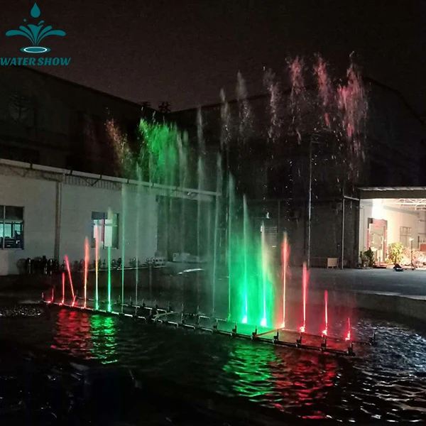 Large Sri Lanka Fountain Project PLC And Color Changing Music Dancing