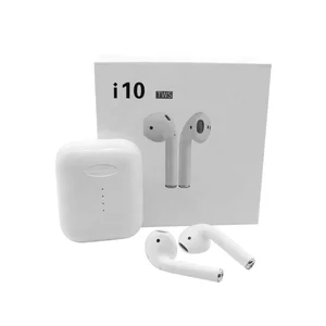i10 TWS Wireless Bluetooth Earbuds Charging Box