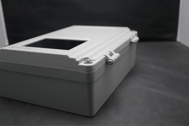 Aluminum Electrical Box With Perspective Window Junction Enclosure