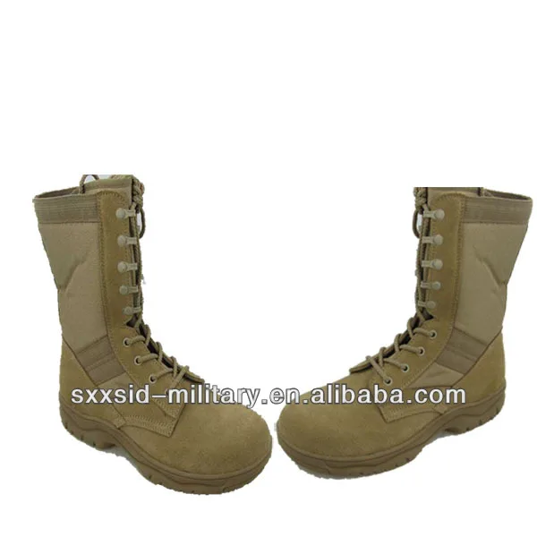 suede combat boots