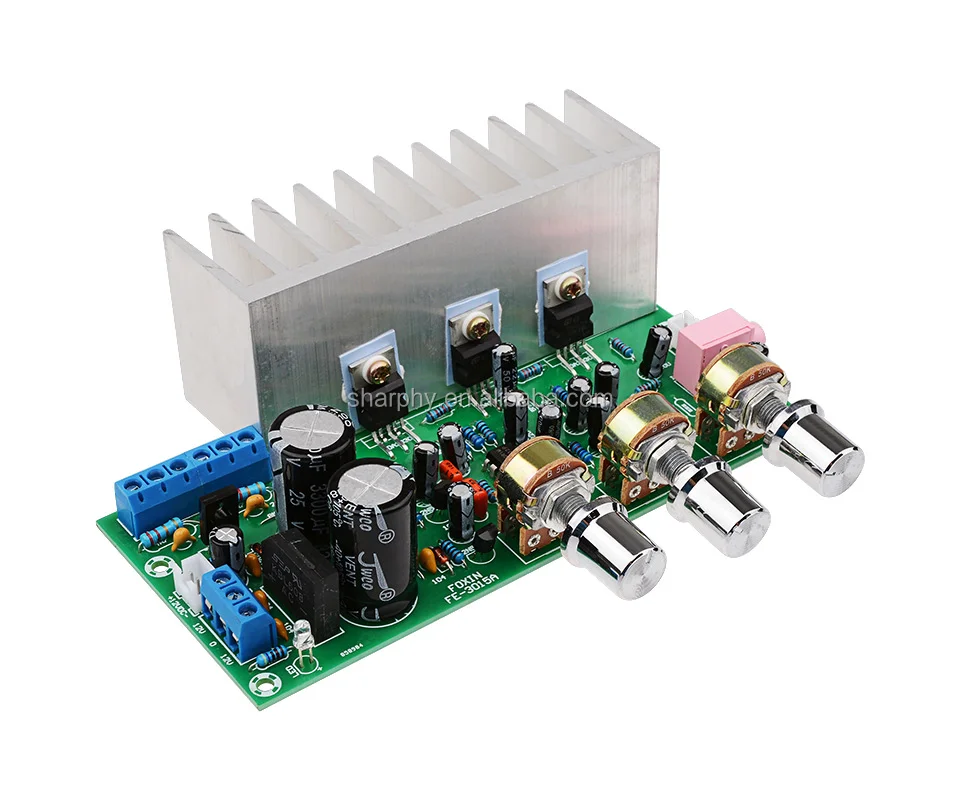 Tda2050+tda2030a Subwoofer Amplifier Audio Board 18wx2+32w 2.1 Channel ...