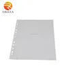 FC size transparent clear plastic PP document protector