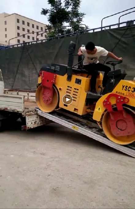 
Roller up and down truck aluminum ramp 