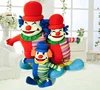Wholesale hot sale cute soft plush circus clown toys for kids gift present