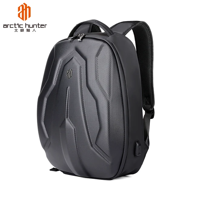 

2021 Modern Mochila Anti-theft USB Waterproof Hard Shell Travelling Smart Laptop motorcycle Backpack Men Hardcase