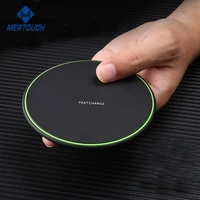 

KD-1 LED wireless charging pad 5W 10W Fast chargers for Samsung S9 S9 plus for iPhone Xs max Xr X 8 8Plus QI wireless charger