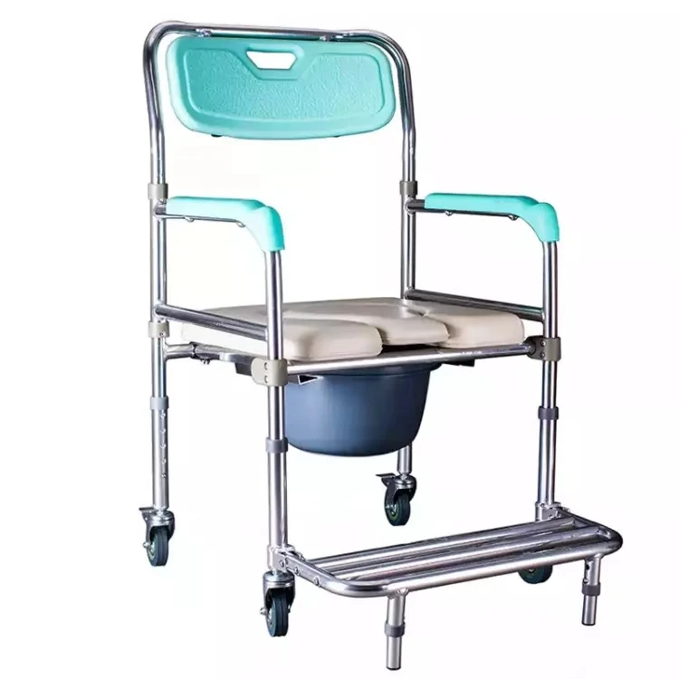 
Homecare Bedside USE Foldable Commde chair For disable with bedpan 