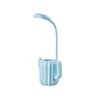 2018 New Cactus Table Lamp USB Pen Holder Charging LED Small Desk Lamp For Student Eye Protection Learning Reading