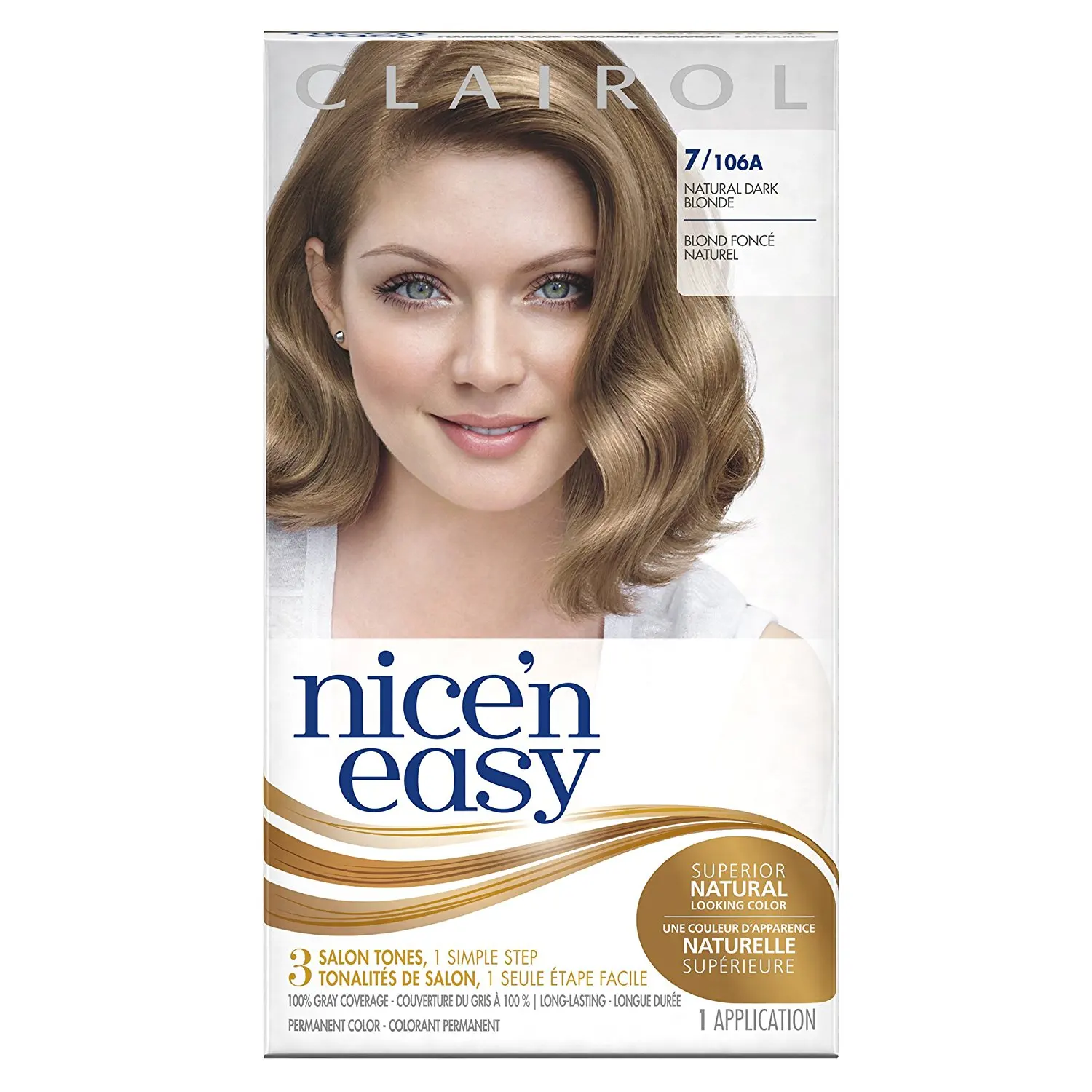 Buy Clairol Nice N Easy 7106a Natural Dark Blonde Permanent Hair