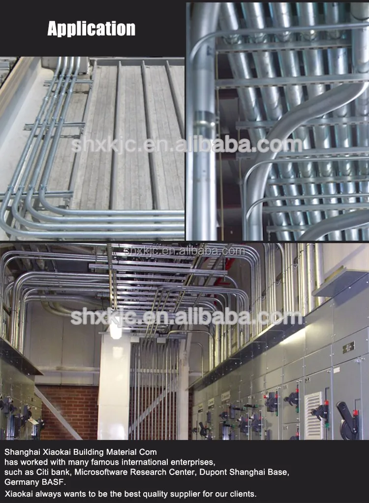 Hot Selling Galvanized Steel Pipe Electrical Conduit Fittings Chart Buy Electrical Conduit