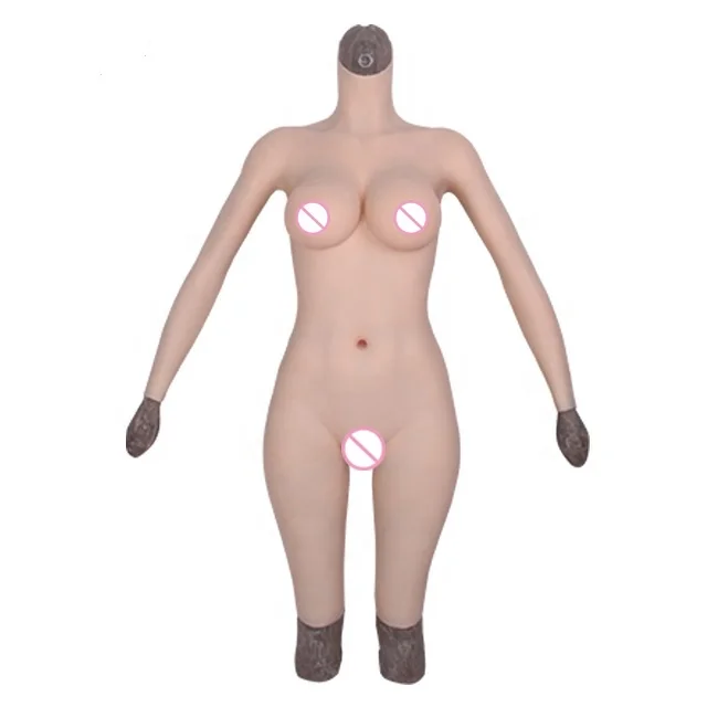 

The new perfect and comfortable full silicone body suit is ready for transvestites, Nude skin (other color)