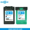 C9362E C9361E Remanufactured cartridge for 336 342 printhead ink cartridge for PSC 1510 Photosmart 7830 printer