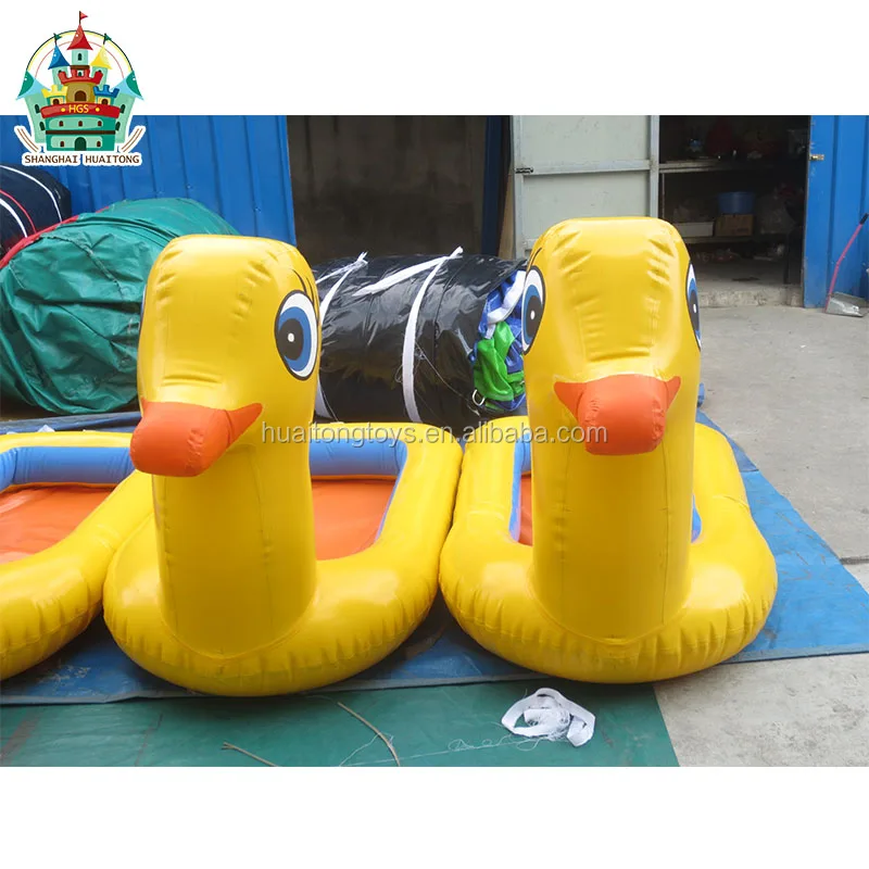 Lovely Inflatable Big Duck /dog Boat Inflatable Floating Boat Water