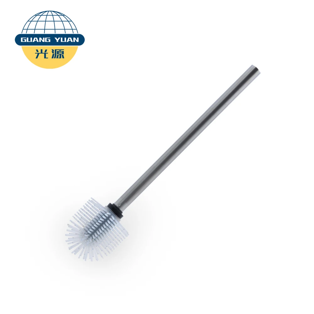 Good Quality Bathroom Household Cleaning Metal Handle Rubber Toilet Brush