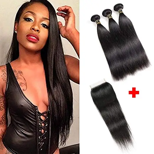 

Factory price 10A grade 100% virgin Straight cuticle aligned hair bundles