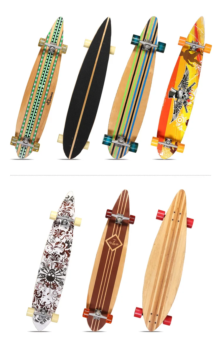 Professional wholesale skateboard manufacturers 4wheel outdoor skateboard 46x9