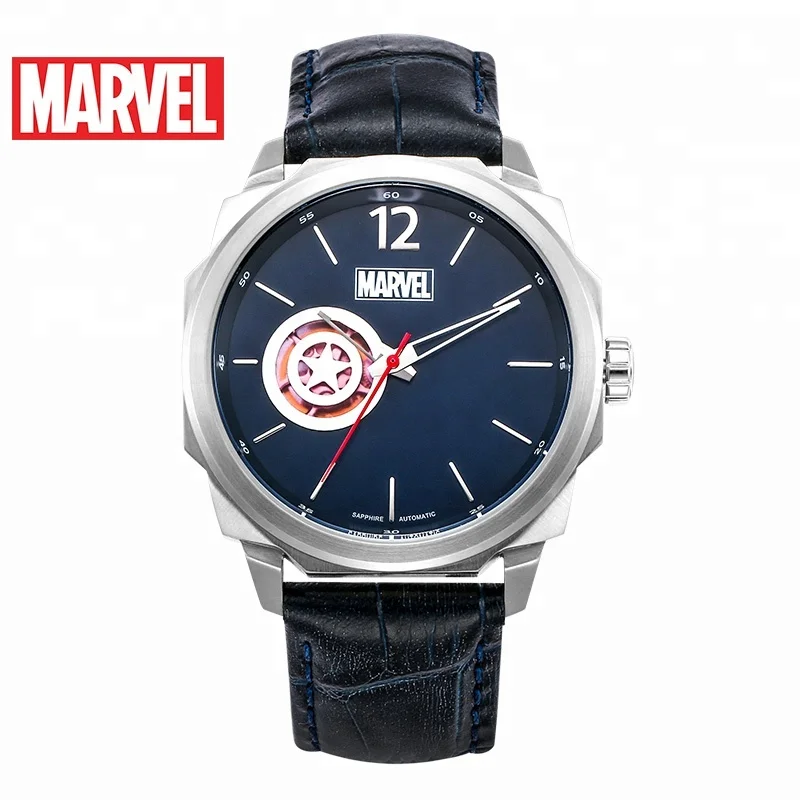 

Free Shipping Branded Your Own Logo High Quality Genuine Leather Men Watch Automatic Luxury