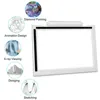 A4-20 Light box battery inserted setting with USB cable 3 level light led drawing board picture tracer
