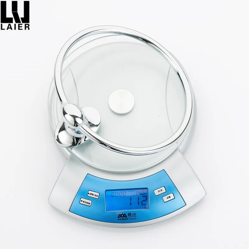 
Simple Design Zinc Alloy And Chrome Finished Bathroom Towel Ring For Bathroom Decor 