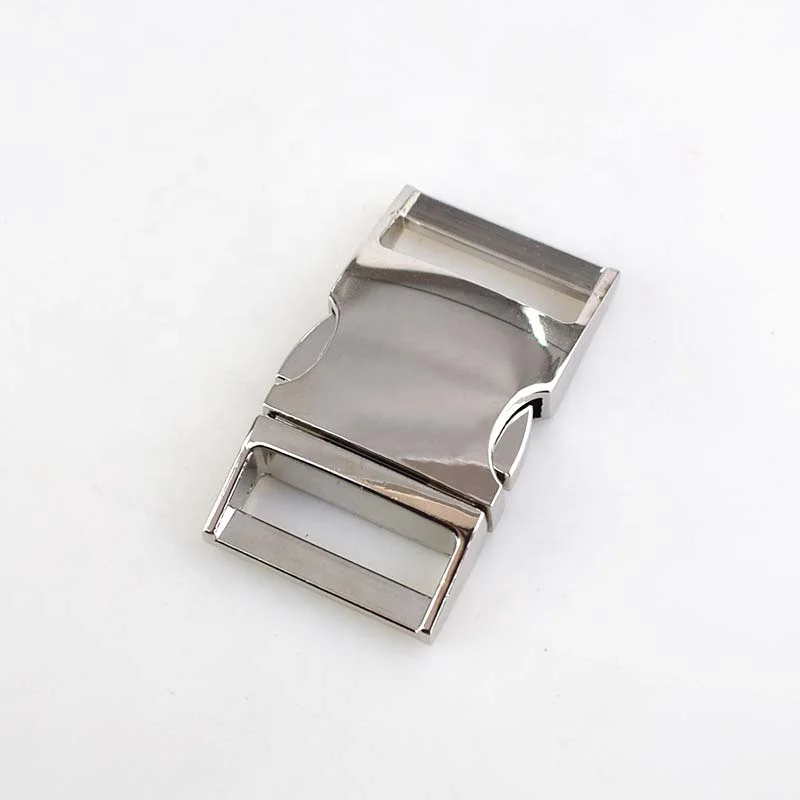 

Meetee AP518  Alloy Side Release Curved Buckles For Bracelet Dog Collar Bags Belt Webbing Accessories