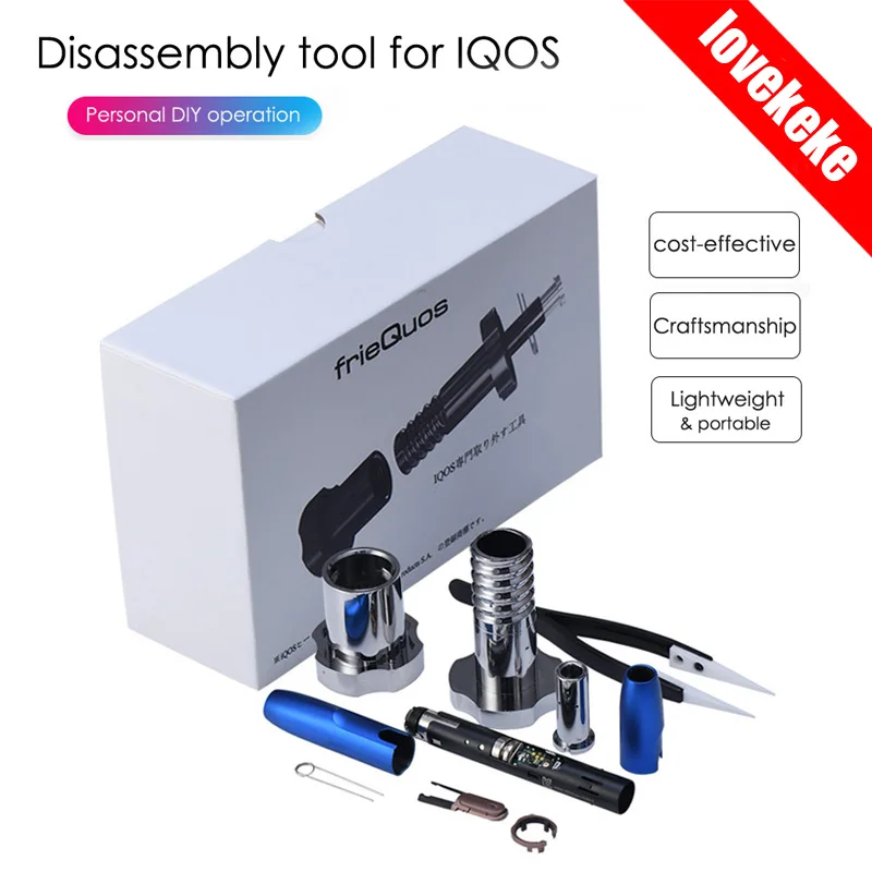 Personal DIY repair fix tool deep clean Assemble disassemble tools repair replacement for use with IQOS 2.4 3.0 multi