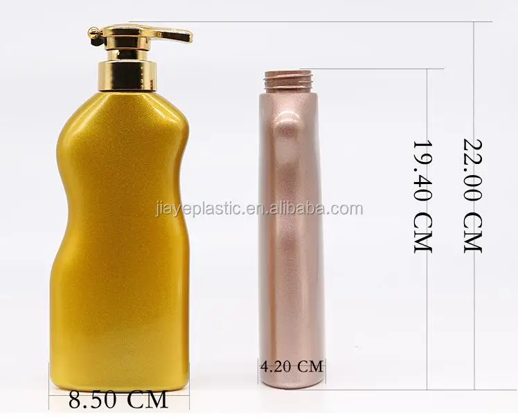 In Stock Luxury 400ml Empty Pet Brown Bottle Shampoo With Pump Buy