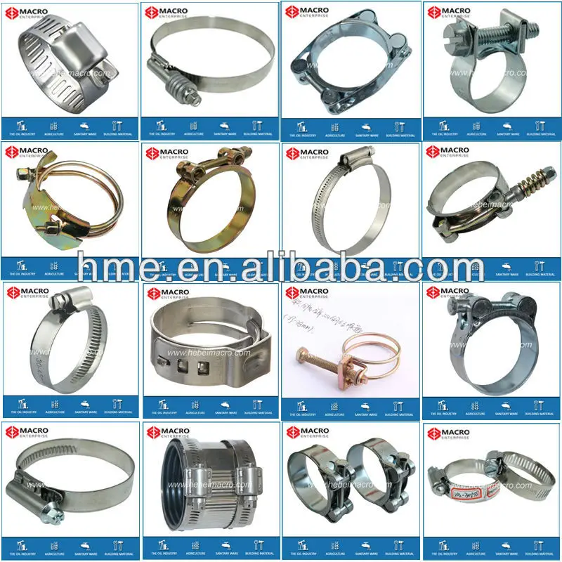 Italy Type Hose Clamp/hydraulic Hose Clip Buy Low Profile Single Ear