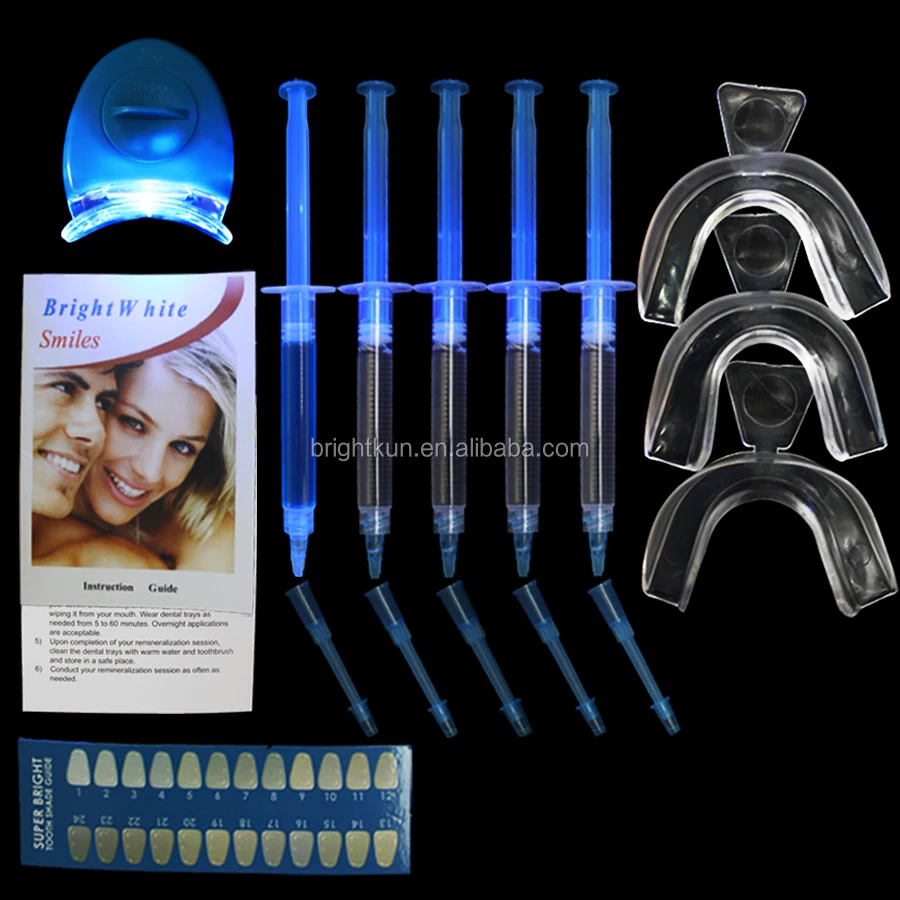 

2018 promotion for professional home bright white smiles teeth whitening kit with FDA approved