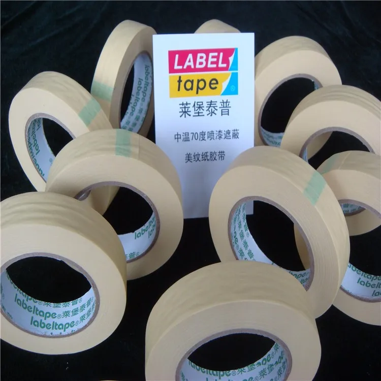 Masking tape for application paint and wood work