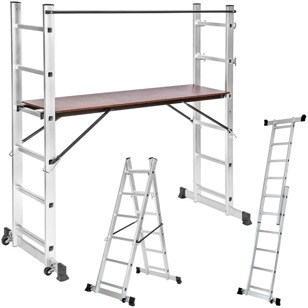 Multi Purpose Platform and Scaffold Combination Ladder Work Platform Step 