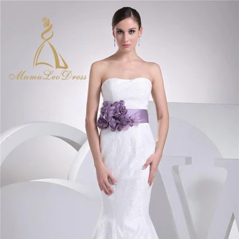 Maxi Sash Tiered Lace Gown Real Sample Flower Boho 2014 3d