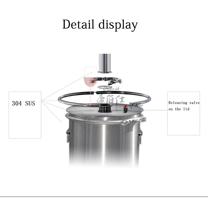 Dibosh 60l Whisky Distiller Home Distiller Alcohol Making Used For Home Brewing Buy Alcohl