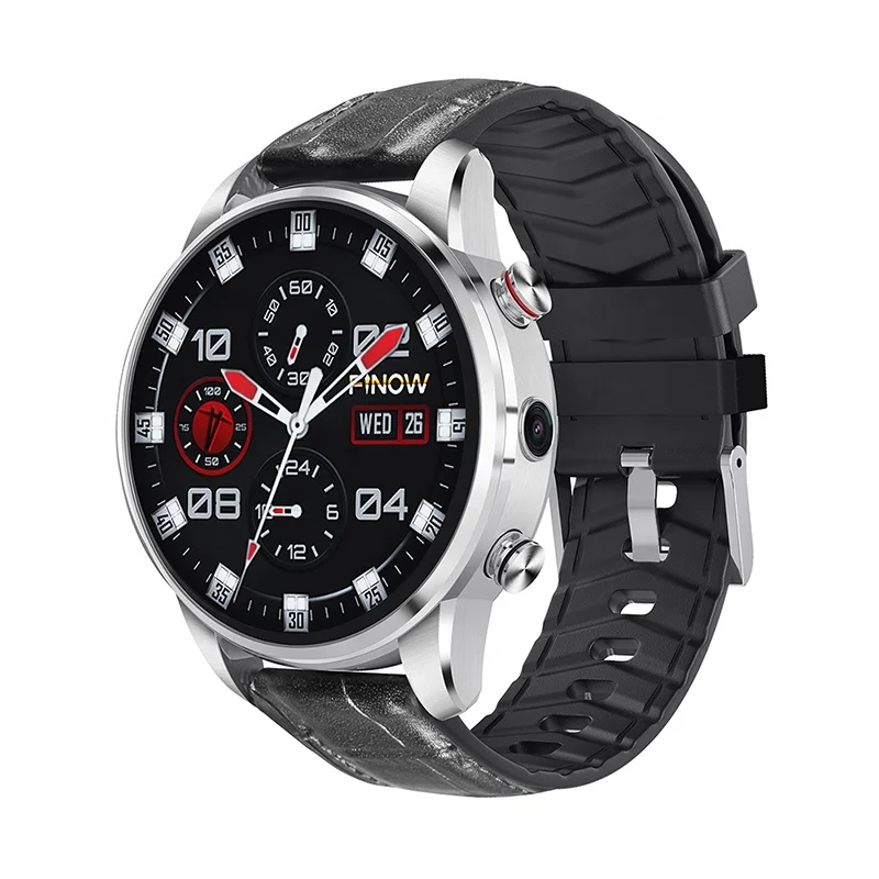 Finow X7 4G Smartwatch 16GB GPS 2.0MP Camera Watch Phone 1.39" AMOLED Screen IP67 Waterproof Smart Watch Heart Rate Monitor SOS
