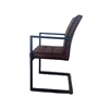 wholesale metal hotel/kitchen luxury armrest furniture dining chair