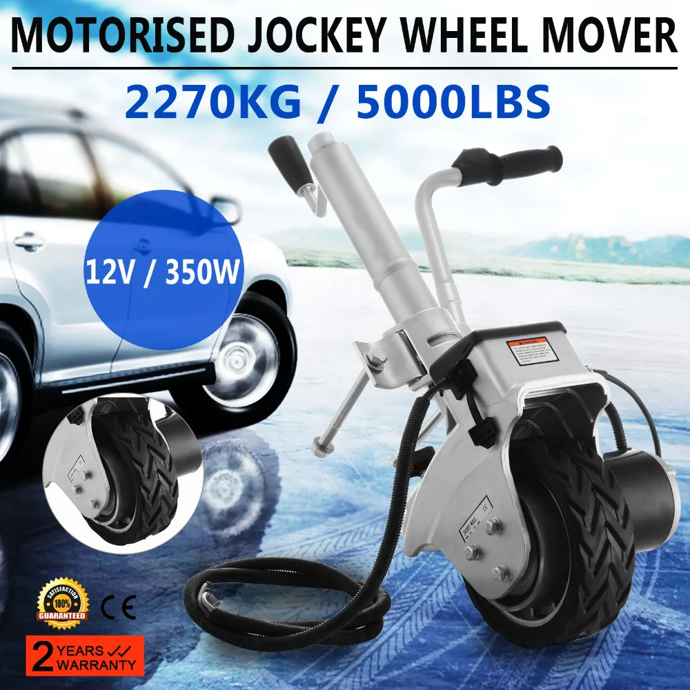 Trailer Jockey Wheel 12v 350w Motorised Electric Power Trailer Mover