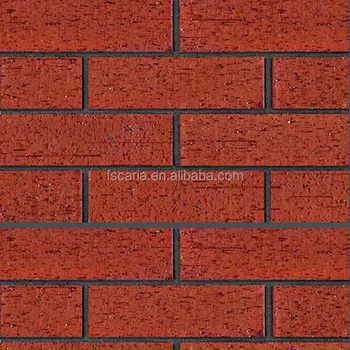 Fire Clay Brick Red Brick Factory Exterior Decoration Wall Brick