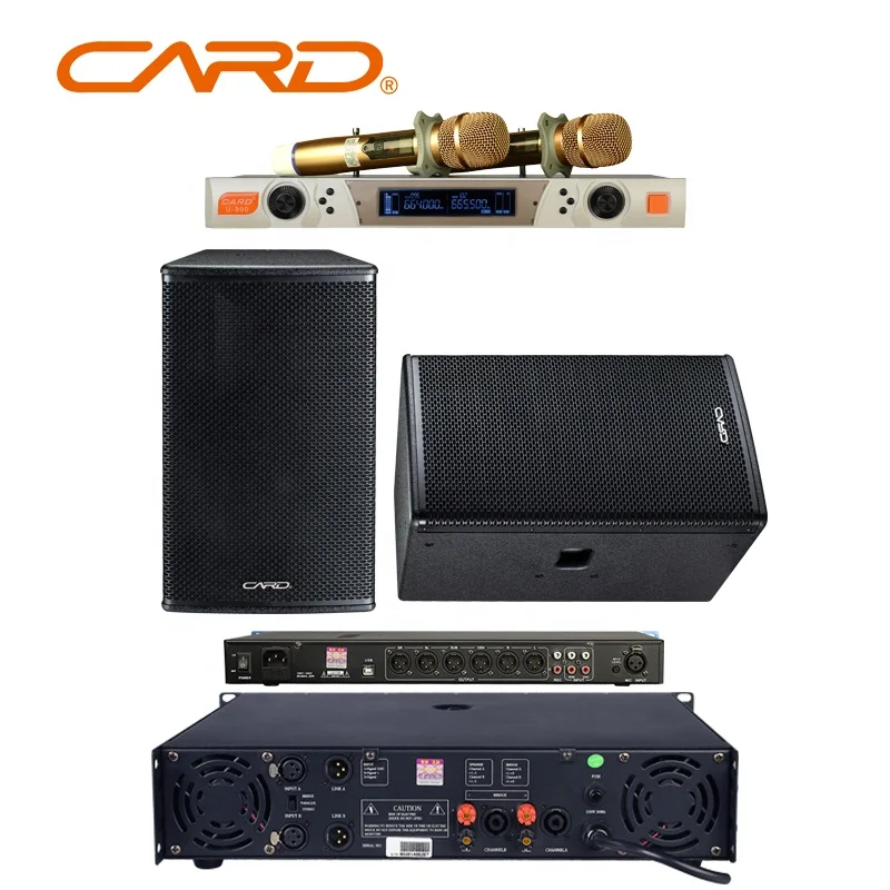 
CARD China power amplifier manufacturer, 2*600watt LA-1200 for pro audio system 