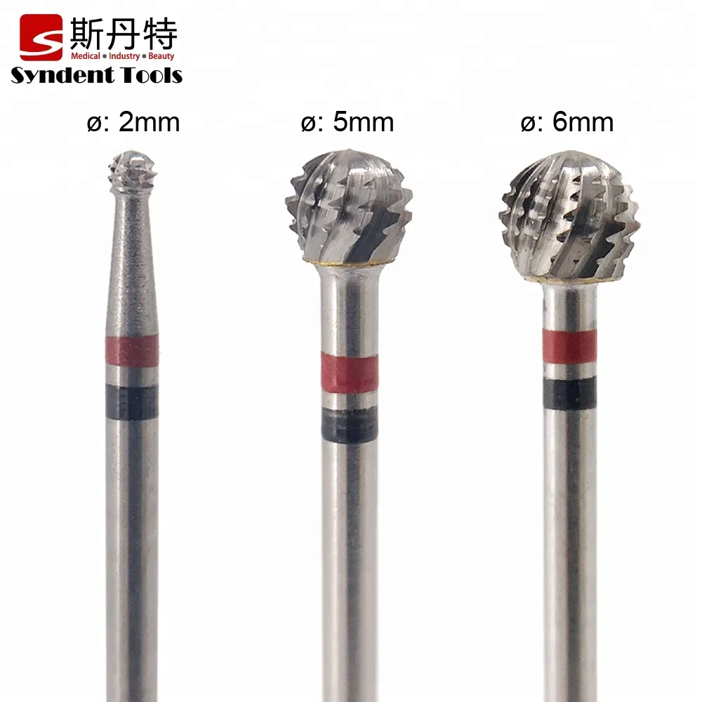 

Ball shape carbide professional pedicure drill bit for footcare podiatry, Sliver