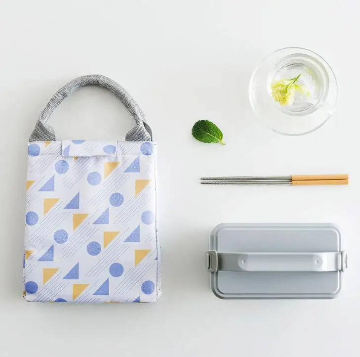 

Korea Style Stock Lunch Bag Storage Bag For School Bag Ice Food Packing