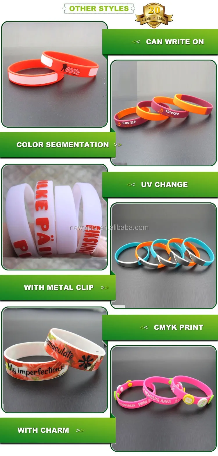 Oem Cheap Rubber Wristband Silicone Bracelet Waterpoof Wristband