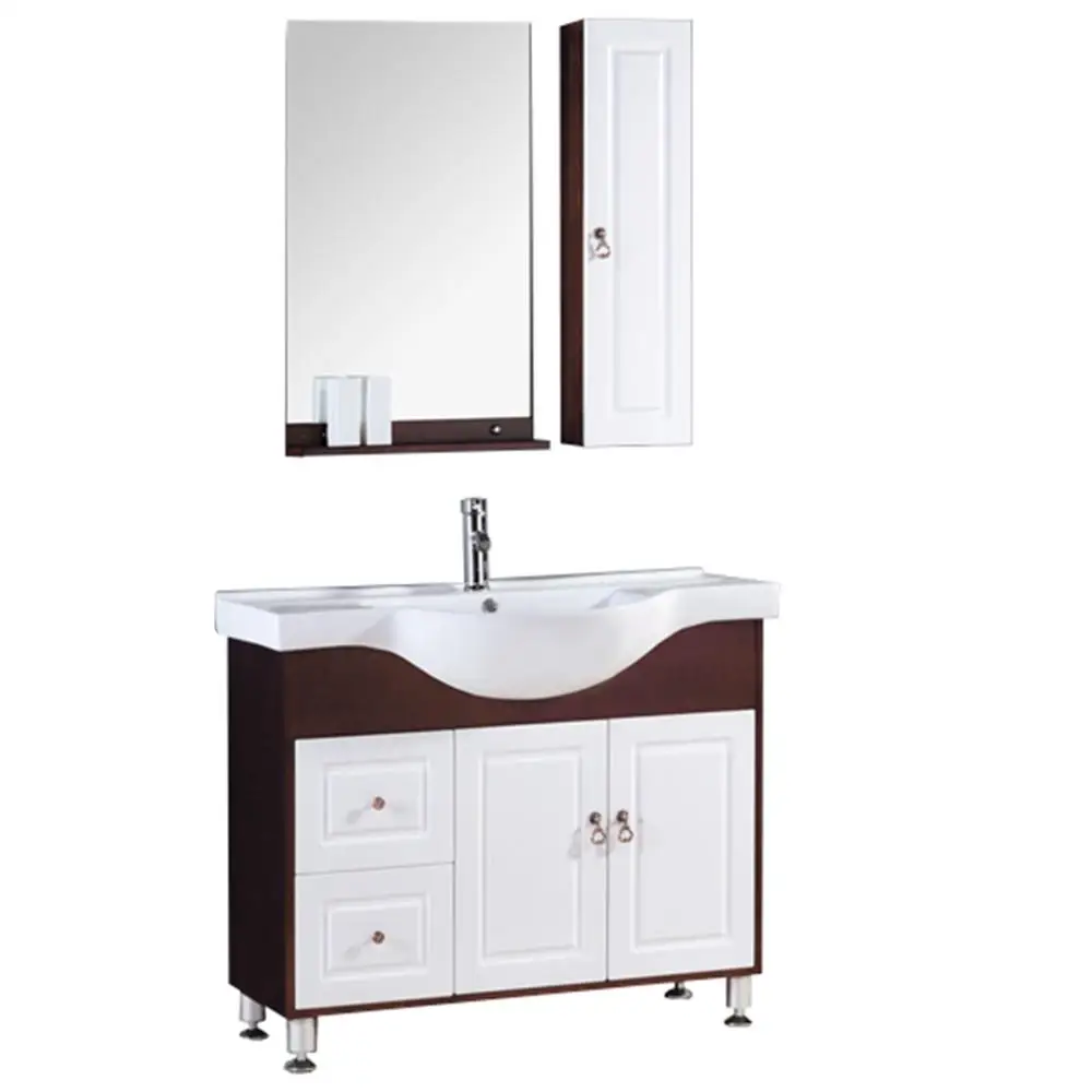 Venta al por mayor gabinete de suelo cuarto de baño pequeño-Compre