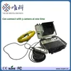 Borehole inspection camera 360 degree under water well camera