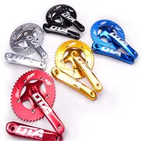 

Dropshipping 2019 Fixie Bike Components CNC Crank Chainwheel 48T Track Cycle Parts Fixed Gear Bicycle Fixie Bicycle Crankset