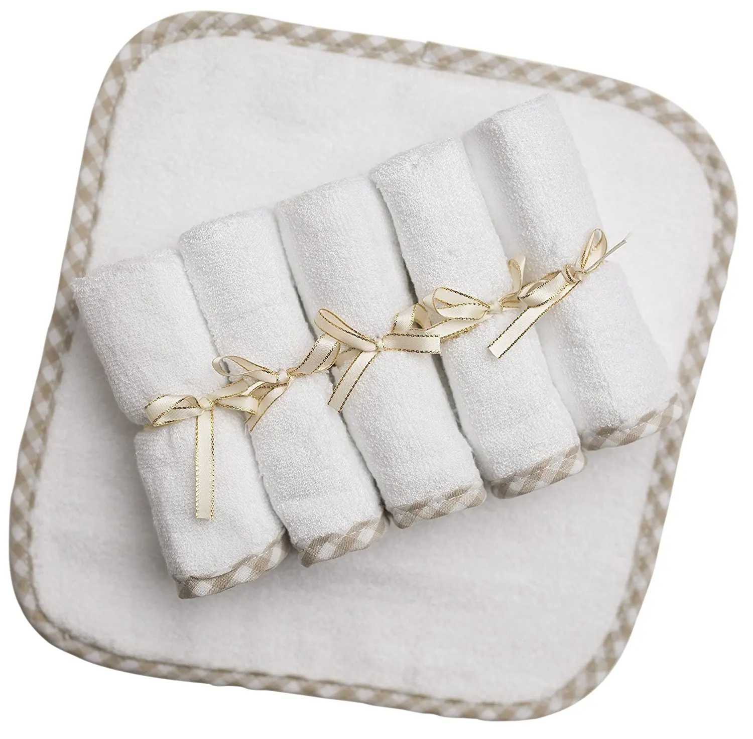 Bamboo Baby Washcloths 100 Natural Bamboo Fibers Ultra Soft No Added