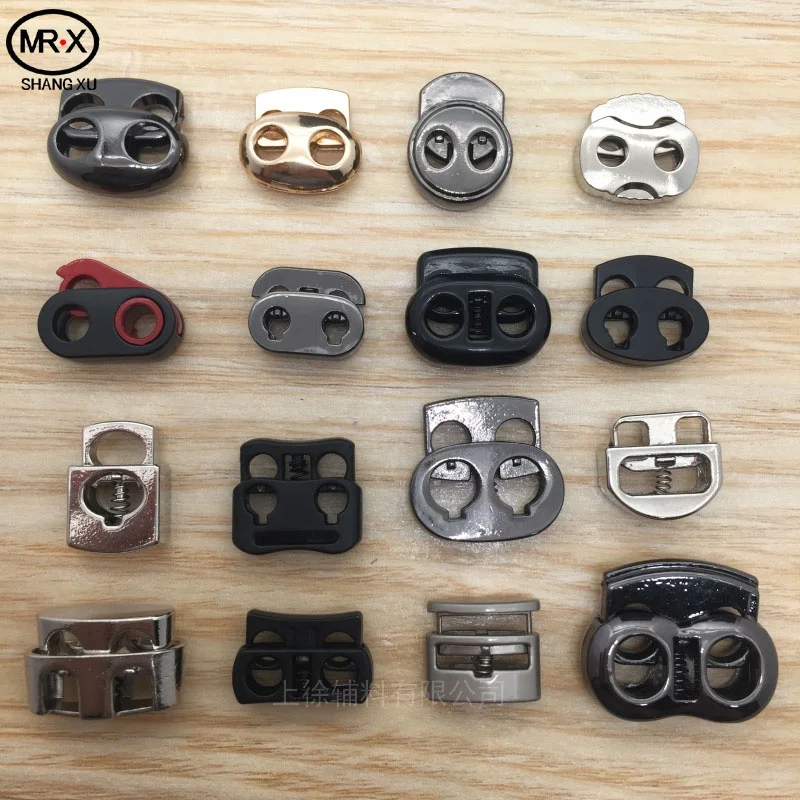 

Customizable fancy high quality zinc alloy multi-function metal pig nose Spring cord stopper, Customized colors