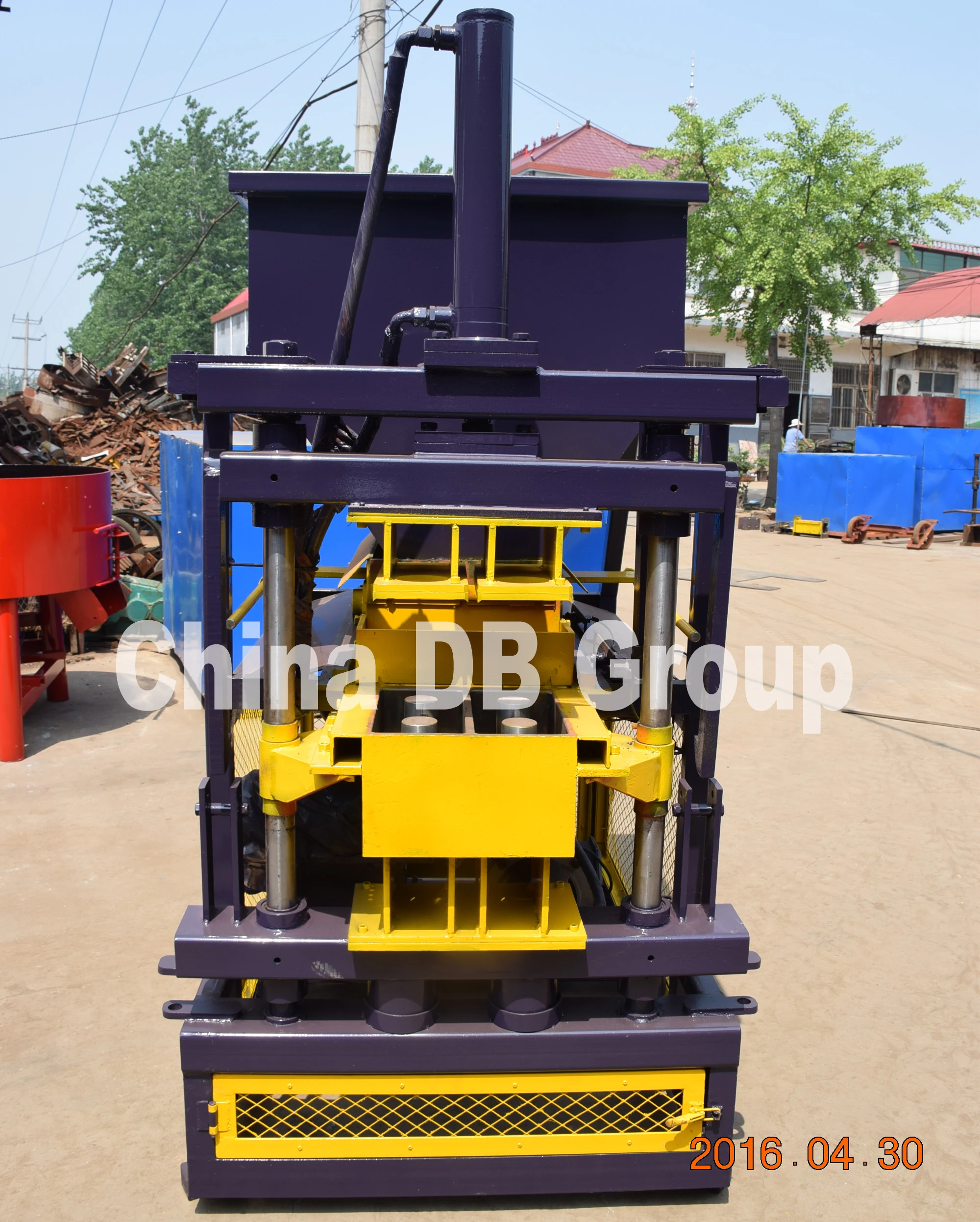 2021 Interlocking Clay Soil Brick Making Machine Automatic