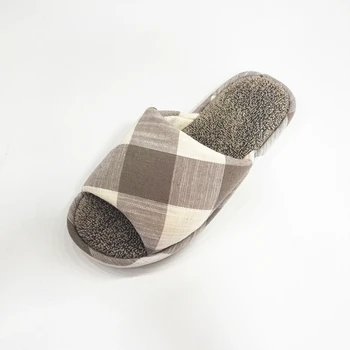 womens plaid slippers